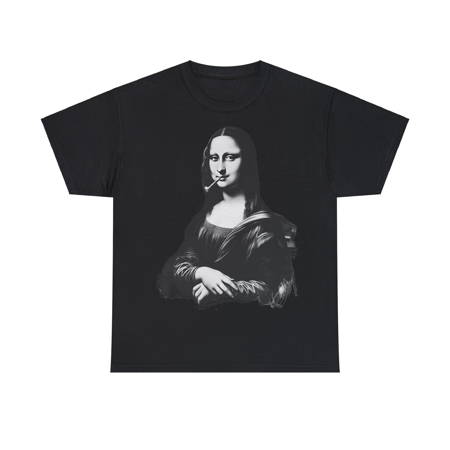 Smoking Mona Lisa Tee