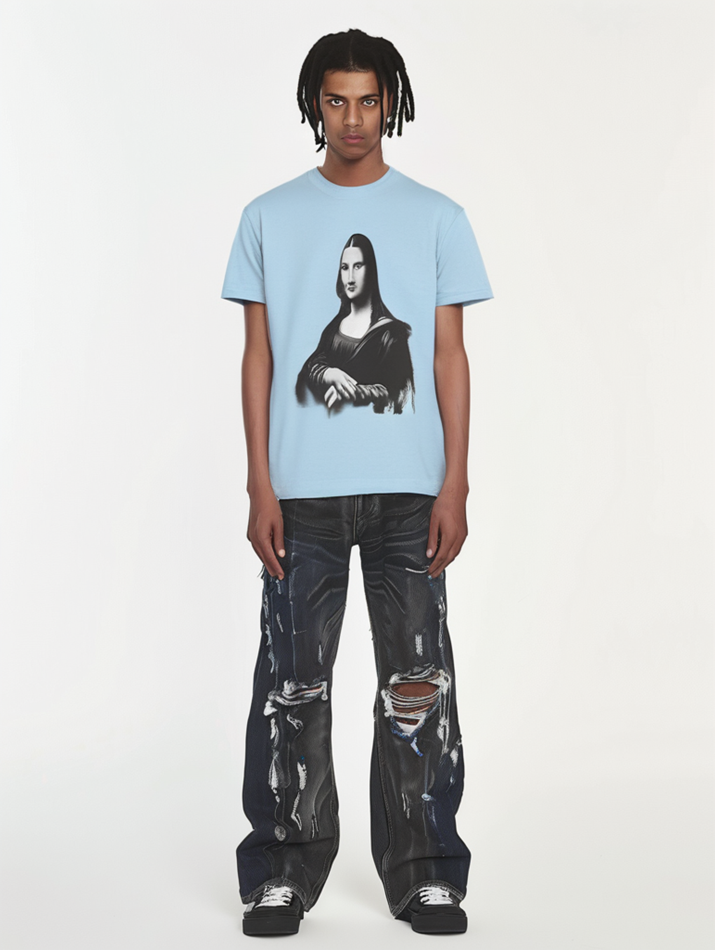 Smoking Mona Lisa Tee